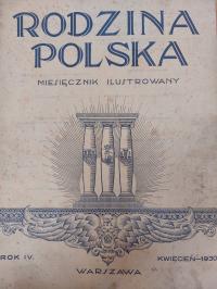 Rodzina Polska IV 1930 Miesięcznik Ilustrowany