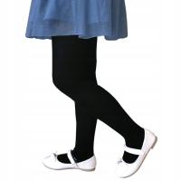 Yoclub детские колготки черный хлопок