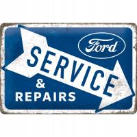 Nostalgic Art Plakat 20x30cm Ford-Service Repair