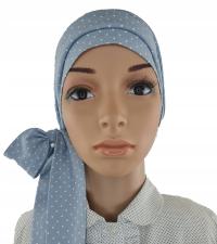 turban onkologiczny na głowę chustka t-26