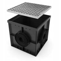 Studzienka Wpust Studnia 400×400 ruszt stal ocynk kl.A15 Ścieki