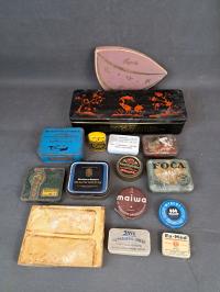 Stare pudełka na papierowy i inne, zestaw 15 szt.