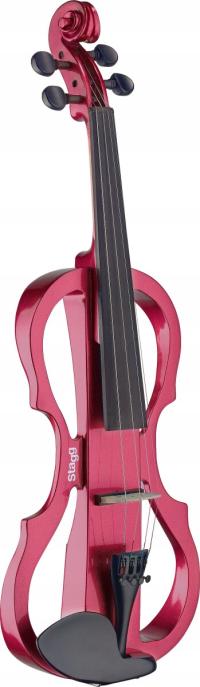 Stagg EVN X-4/4 MRD - электрическая скрипка с аксессуарами