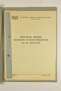 WSK руководство по эксплуатации дизельных двигателей LEYLAND 1971 г.