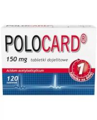 Polocard 150 mg 120 tabletek dojelitowych