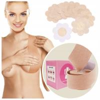 Корректирующая лента для бюста pushUP Tape Pushup декольте boob tape бежевый