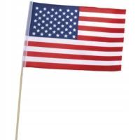 Флаг США с палочкой США Америка