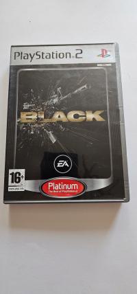 Black PS2 Platinium PlayStation 2