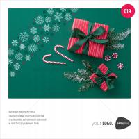 KARTKA ELEKTRONICZNA Z TWOIM LOGO BOŻE NARODZENIE