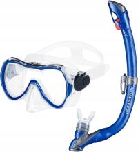 ZESTAW DO NURKOWANIA JUNIORSKI ENZO EVO: MASKA+FAJKA AQUA-SPEED