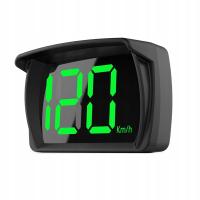 Многофункциональный светодиодный спидометр GPS HUD цифровой км / ч 80 x 54 мм с адаптером