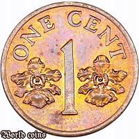 1 CENT 1995 SINGAPUR