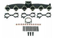 Kolektor wydechowy Peter Steiner żeliwny srebrny z uszczelkami