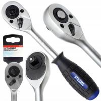 Трещотка 1/2 твердая массивная ручка крышки CRV