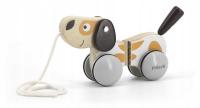 Zabawki dla dzieci Drewniany piesek do ciągnięcia Viga zabawka dla dwulatka