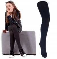 YOCLUB rajstopy dziecięce szary mikrofibra