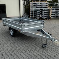 Прицеп LORRIES PB75-2614 260X138 съемные борта, колеса под кузовом