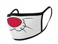 Maseczki ochronne bawełna Looney Tunes Sylvester