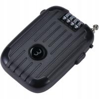 Zapięcie rowerowe zwijana linka na kod BBB MiniCase XL