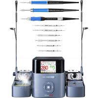 PRECYZYJNA STACJA LUTOWNICZA AIXUN T420D 2 KOLBY 6 GROTÓW C210 C115 WIFI