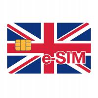 Карта eSim Internet UK Великобритания Англия 3GB на 30 дней роуминг