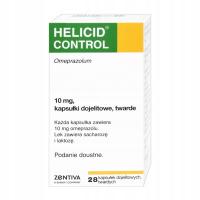 Helicid Control, 10 mg, kapsułki dojelitowe, twarde, 28 sztuk
