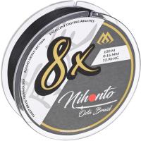 Оплетка Mikado Nihonto Octa Braid Черная x8 0,16 мм x 150 м