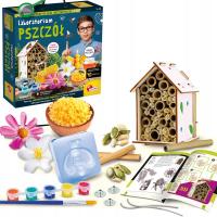 LABORATORIUM PSZCZÓŁ domek SCHRONIENIE DLA PSZCZÓŁ Mały geniusz LIŚCIANI