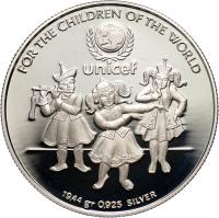 Mongolia, 500 turgików 1997, Unicef, #V23. #TA#