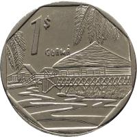 35832. Kuba, 1 peso, 1998r.