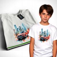 Футболка для подарка подарок авто Audi Q7 1 белый S (5-6 лет)