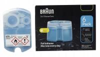 Braun CCR 5+1 Clean & Renew Lemon Wkład Płyn Golarek x6 sztuk