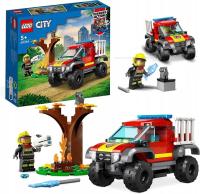 LEGO CITY SAMOCHÓD STRAŻACKI STRAŻ POŻARNA SAMOCHÓD TERENOWY AUTO TERENOWE