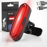 USB СВЕТОДИОДНЫЙ ВЕЛОСИПЕДНЫЙ ЗАДНИЙ ФОНАРЬ МОЩНЫЙ