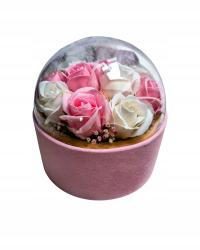 FLOWERBOX МЫЛЬНЫЕ ЦВЕТЫ БУКЕТ ЦВЕТОВ В КОРОБКЕ ЦВЕТОК КОРОБКА РОЗЫ