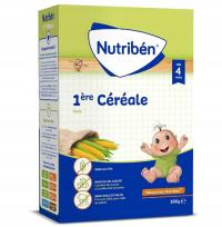 Zbożowa kasza instant dla dzieci Nutribén 1, od 4 miesięcy, 300 g