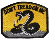 Наклейка на липучке Don'T Thread On Me Snake