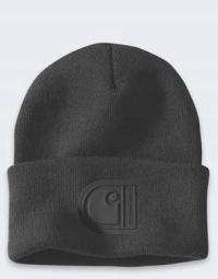 CZAPKA CARHARTT KNIT CUFFED C PATCH BEANIE black
