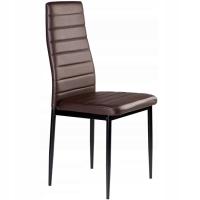 Krzesło Mebelki24 41,5 x 38 x 96 cm odcienie brązu 1 szt.