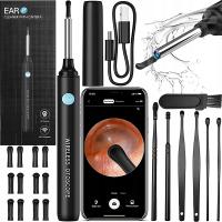 Smart Otoscope камера для чистки ушей для удаления ушного воска Wifi HD