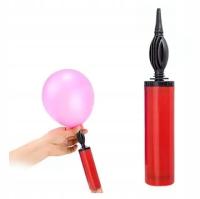 DWUSTRONNA POMPKA RĘCZNA DO BALONÓW MAKSYMALNA WYGODA NIE TRAĆ CZASU LEKKA