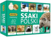 Gra Memory Ssaki Polski Zwierzęta Pamięciowa Dla Dzieci Pamięć 3+ Adamigo