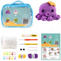 Набор для вязания крючком ручной крючок для вязания крючком дизайн осьминог