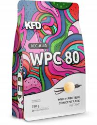 Odżywka białkowa WPC KFD 80 Regular 750 g smak lody waniliowe