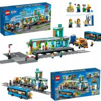 LEGO City 60335 Dworzec kolejowy + Prezent Gratis