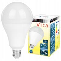 Żarówka LED E27 24W biały neutralny 4000K 230V A95 mocna premium