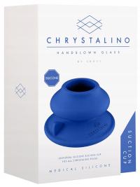 SILICONE SUCTION CUP - BLUE AKCESORIA