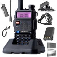 Baofeng UV-5R HT 5W Радио СКАНЕР, ПОЛИЦИЯ, СКОРАЯ помощь