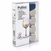 PULLTEX 4 stalowe kostki lodu do wina drinków napojów