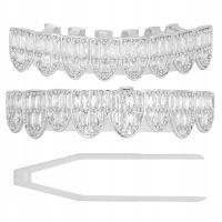 Powlekany zestaw aparatów na zęby Modna metalowa